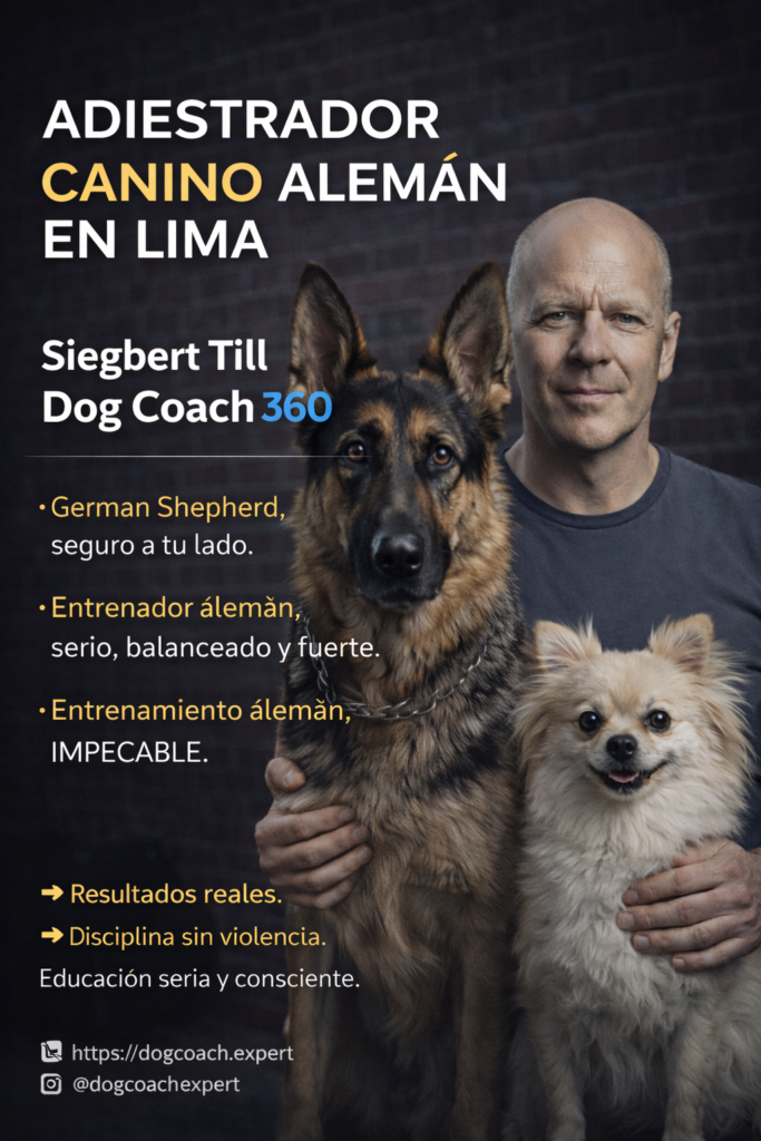 SIEGBERT TILL Adiestrador Canino Alemán en Lima